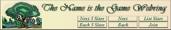 Name Is the Game Web Ring